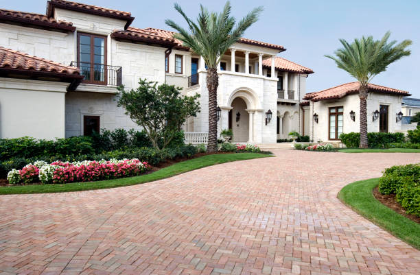 Permeable Paver Driveway in Eastland, TX